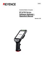 BT-A700 Series Software Setting & Operation Manuals Version 2.00