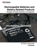Rechargeable Batteries and Battery-Related Products Examples of Profile Evaluation and Inspection