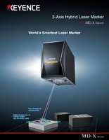 MD-X Series 3-Axis Hybrid Laser Marker Catalog