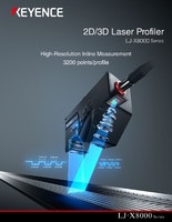 LJ-X8000 Series 2D/3D Laser Profiler Catalog