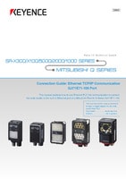 SR-X300/X100/5000/2000/1000 Series MITSUBISHI Q SERIES Connection Guide :Ethernet TCP/IP Communication QJ71E71-100 Port