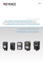 SR-X300/X100/5000/2000/1000 Series SIEMENS S7-1500/1200/300 SERIES Connection Guide: PROFINET Communication