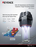 XG-X Series Inline 3D Appearance and Dimension Inspection Image Processing System Catalog