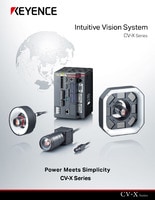 Intuitive Vision System - CV-X series | KEYENCE America