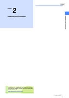 Installation and Connection -CV-X Setup Manual-