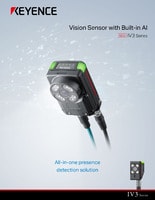 IV3 Series Vision Sensor with Built-in AI Catalog