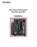 XG-X Series Vision System Easy Start-up Guide Installation