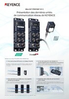 EtherCAT®/PROFINET CC-C Introducing KEYENCE’s Newest Network Communication Units Leaflet
