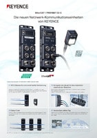 EtherCAT®/PROFINET CC-C Introducing KEYENCE’s Newest Network Communication Units (Leaflet)