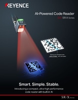 SR-X Series AI-Powered Code Reader Catalog