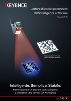 Serie SR-X Lettore di codici potenziato dall’intelligenza artificiale Catalogo