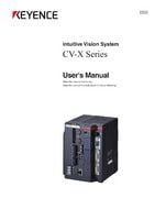 CV-X Series User's Manual