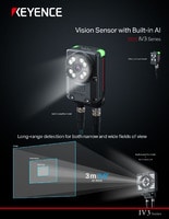 IV3 Series Vision Sensor with Built-in AI Catalog