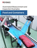 Automated Measurement and Inspection Examples [Food and Containers]