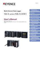 NR-X Series (NR-X100W) User's Manual