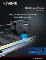 LJ-X8000 Series 2D/3D Laser Profiler Catalog