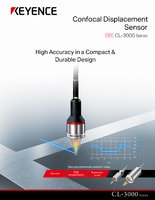 CL-3000 Series Confocal Displacement Sensor Catalog