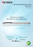 SJ-E Series Ultra High Speed Sensing Ionizer Hybrid Type Catalog