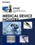 VHX Series: ACCELERATING ANALYSIS IN THE MEDICAL DEVICE INDUSTRY