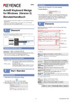 AutoID Keyboard Wedge User's Manual for Windows