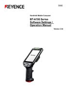 BT-A700 Series Software Setting & Operation Manual