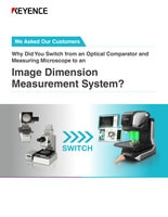 We Asked Our Customers Why Did You Switch from an Optical Comparator and Measuring Microscope to an Image Dimension Measurement System?