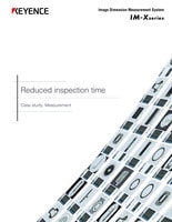 IM-X Series Case Study [Reducing Inspection Time]