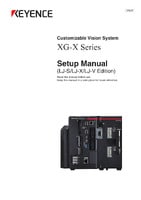 XG-X Series Setup Manual (LJ-S/LJ-X/LJ-V Edition)