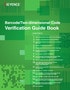 Barcode/Two-dimensional Code Verification Guide Book