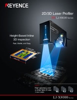 LJ-X8000 Series 2D/3D Laser Profiler Catalogue