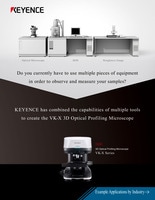 VK-X 3D Laser Scanning Microscope: Application Examples by Industry