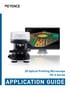 VK-X 3D Laser Scanning Microscope: Application Guide