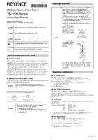 SR-600 Series Instruction Manual (English)