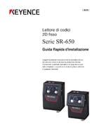 SR-650 Series Easy Setup Guide (Italian)