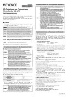 SR-650 Series Instruction Manual (German)
