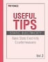 USEFUL TIPS: STATIC ELECTRICITY Vol.2 [Basic Static Electricity Countermeasures]