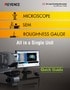 Quick Guide: Advantages of 3D Laser Scanning Microscopes over Conventional Microscopes, SEMs, and Roughness Gauges
