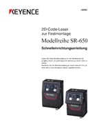 SR-650 Series Easy Setup Guide (German)