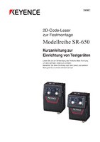 SR-650 Series Guide for starting up trial unit (German)