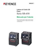 SR-650 Series User's Manual (Italian)