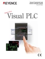 Visual KV Series Super-small Programmable Logic Controller with Built-in Display Catalog