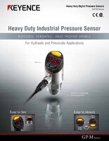 GP-M Series Heavy Duty Type Digital Pressure Sensors Catalog