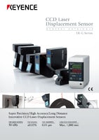 LK-G3000 Series High-speed, High-accuracy CCD Laser Displacement Sensor Catalog