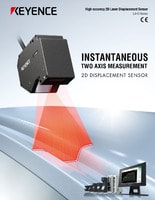 LJ-G Series High-accuracy 2D Laser Displacement Sensor Catalog