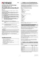 SR-750 Series Additional Functions Manual (German)