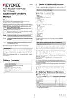 SR-750 Series Additional Functions Manual (English)