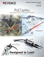 PX Series Heavy-duty Photoelectric Sensors Catalog