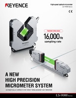 LS-9000 Series High-speed optical micrometer Catalog