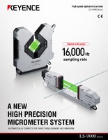 LS-9000 Series High-speed optical micrometer Catalog