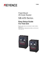 SR-650 Series Guide for starting up trial unit (English)